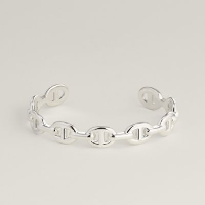 Chaine d'ancre Enchainee bracelet, medium model | Hermès